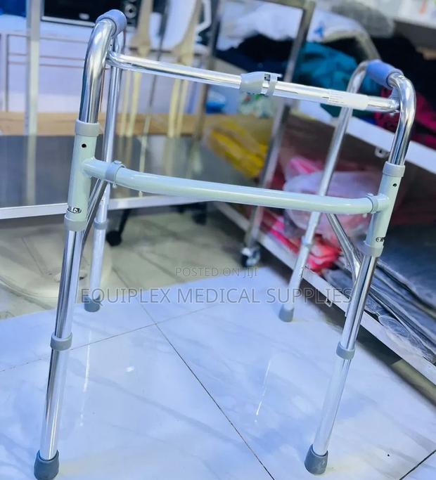 Foldable Walking Frame Without Wheels (Lightweight)