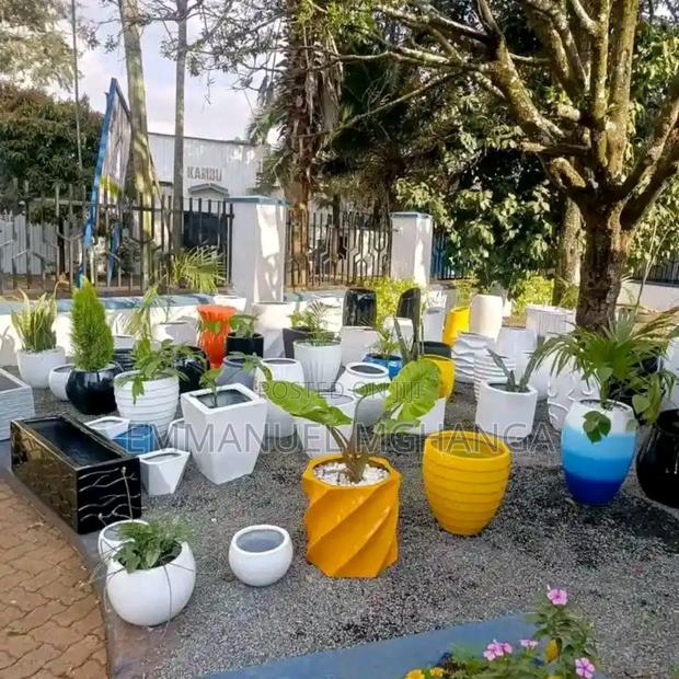 Fiberglass Flower Pots