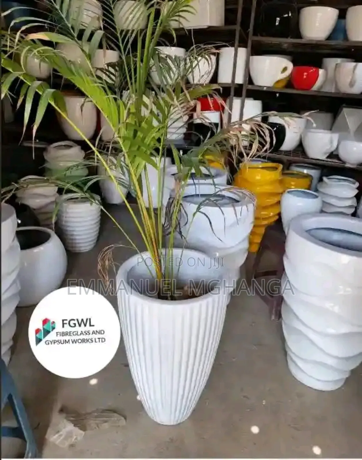 Fiberglass Flower Pots