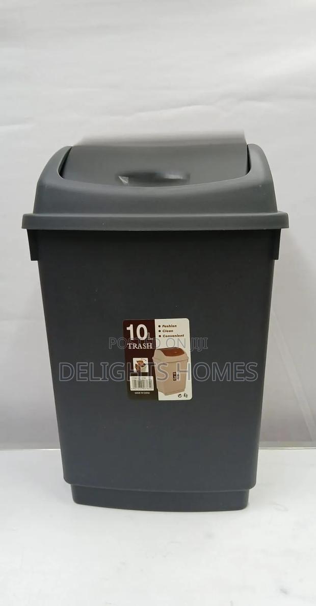 10l Plastic Trash Bin-Elk - thumbnail 3