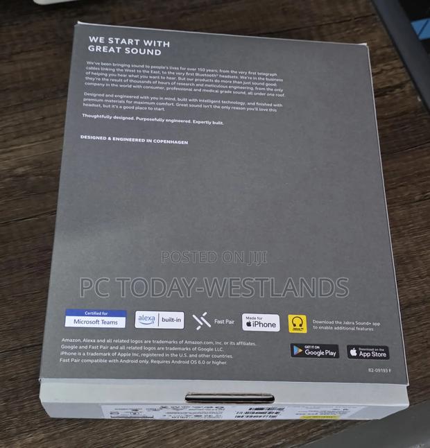 Jabra Evolve2 75 Usb-a Wireless Headset Uc Link 380a 27599-989-999 - thumbnail 6