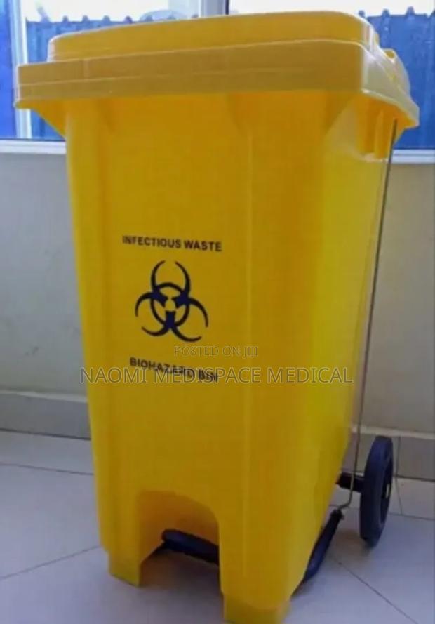100l Biohazard Pedal Bin/Waste Bin