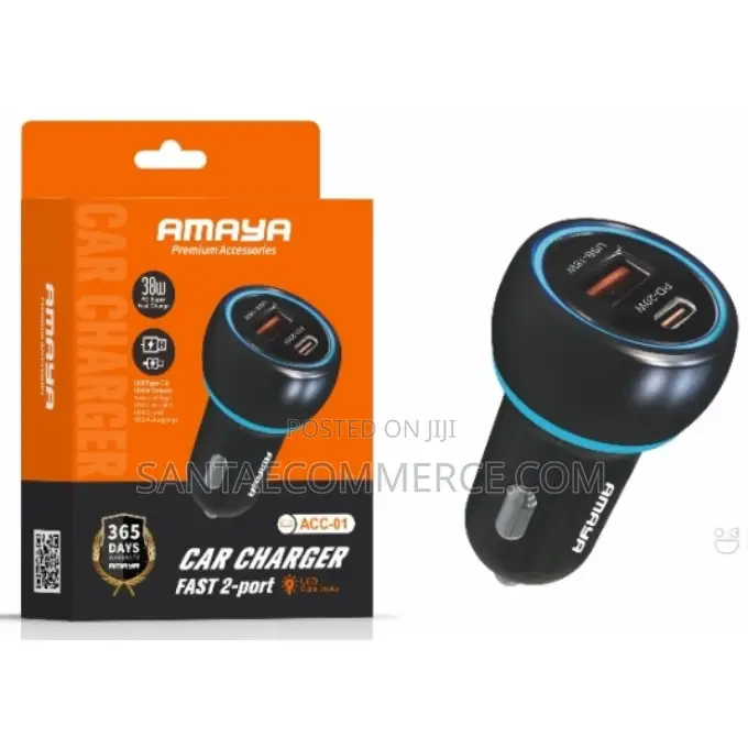 Amaya Acc-01 Pd38w Car Charger
