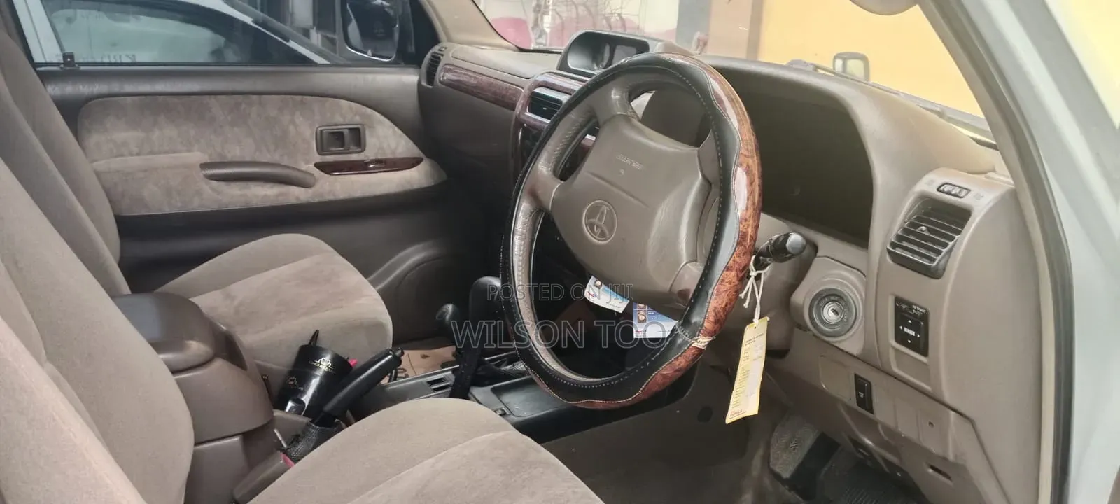 Toyota Land Cruiser Prado 1999 Gray