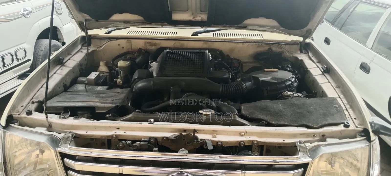 Toyota Land Cruiser Prado 1999 Gray