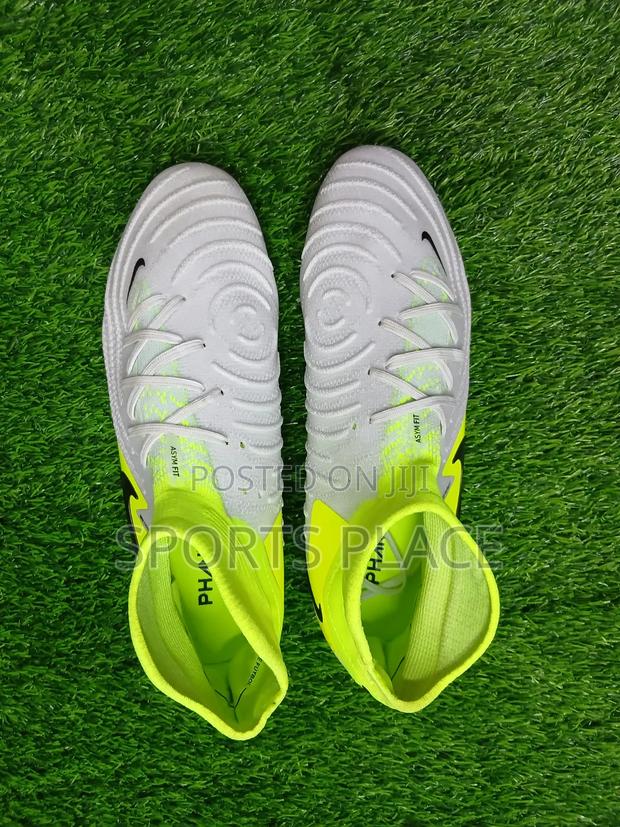 Phantom Gx Football Boots Neon, Ash/Black - thumbnail 2
