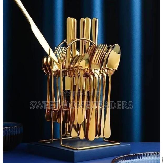 24pcs Heavy Duty Cutlery Sets