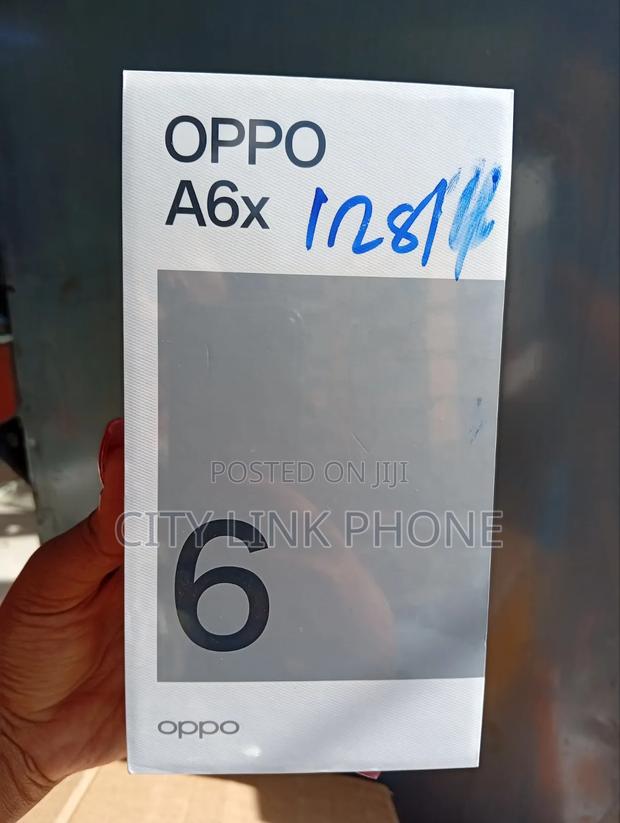 New Oppo A6x 128 GB Blue