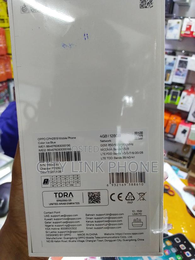 New Oppo A6x 128 GB Blue - thumbnail 2