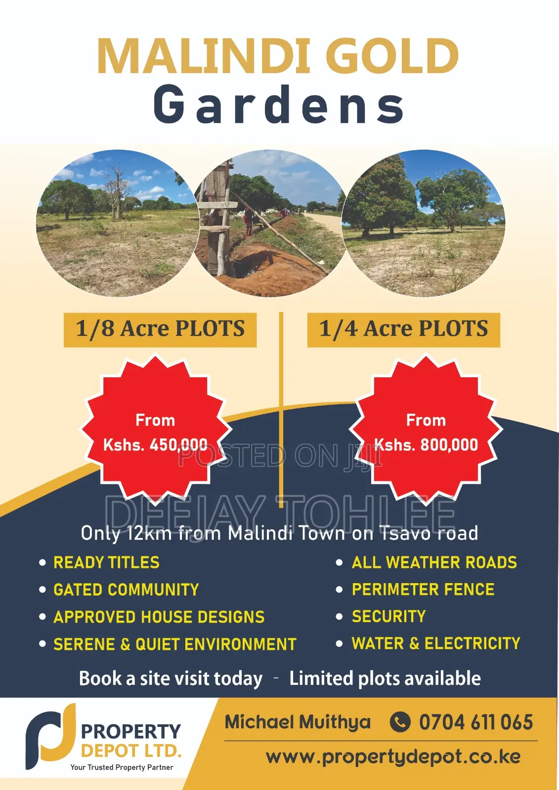 Plots for Sale in Malindi