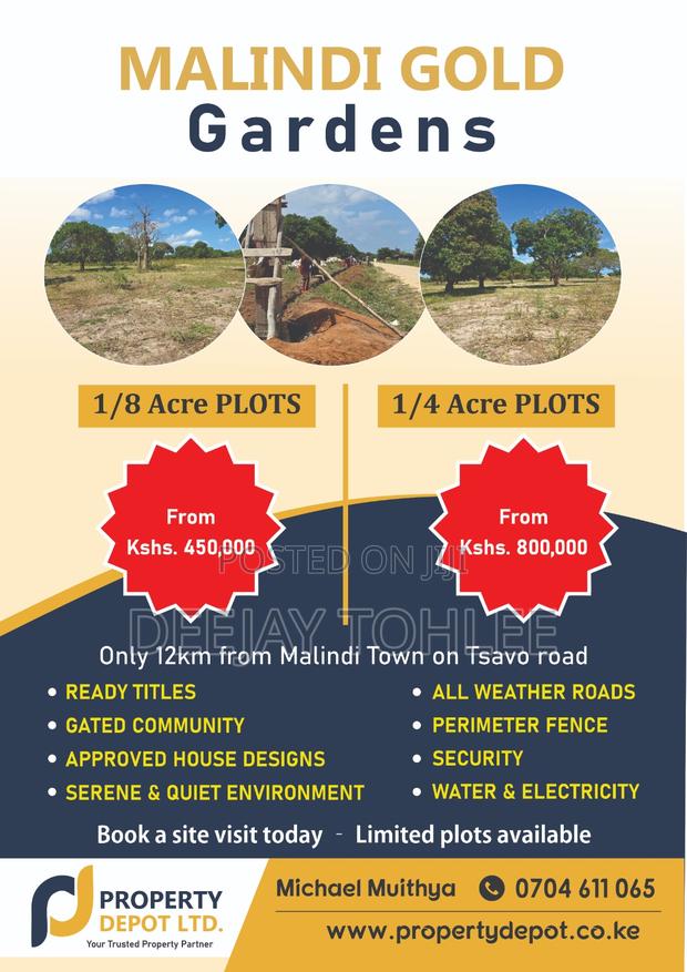 Plots for Sale in Malindi - main view