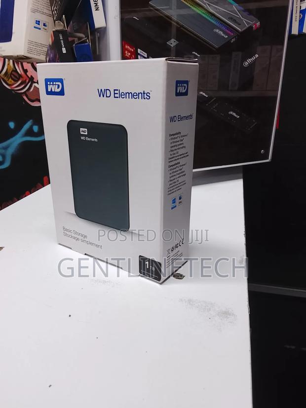 Wd Elements 1tb External HDD – Usb 3.0 Speed - thumbnail 2
