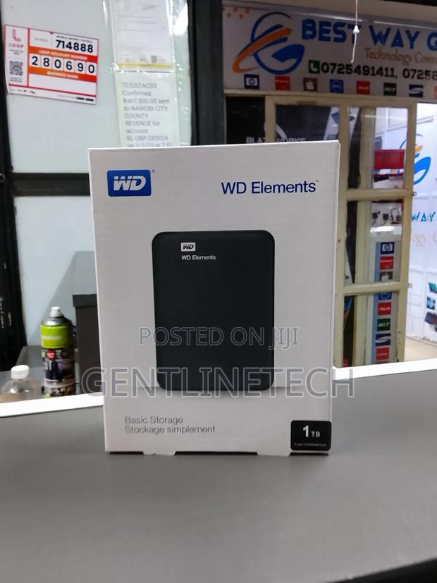 Wd 1tb Portable External HDD – Plug Play - thumbnail 2