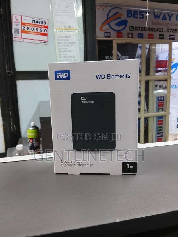 Wd 1tb Portable External HDD – Plug Play - thumbnail 3