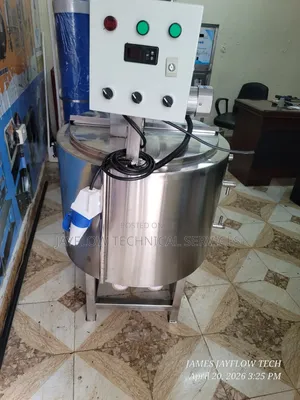 Premium Milk Pasteurizer / Batch Pasteurization Tank – Stainless Steel