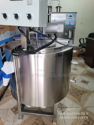 Premium Milk Pasteurizer / Batch Pasteurization Tank – Stainless Steel