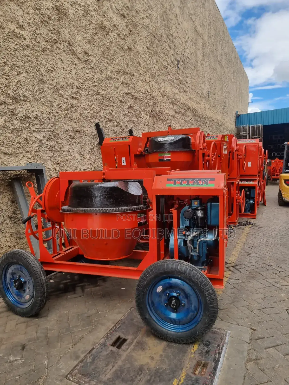 Titan Slab Mixer /Heavy Duty Concrete Mixer