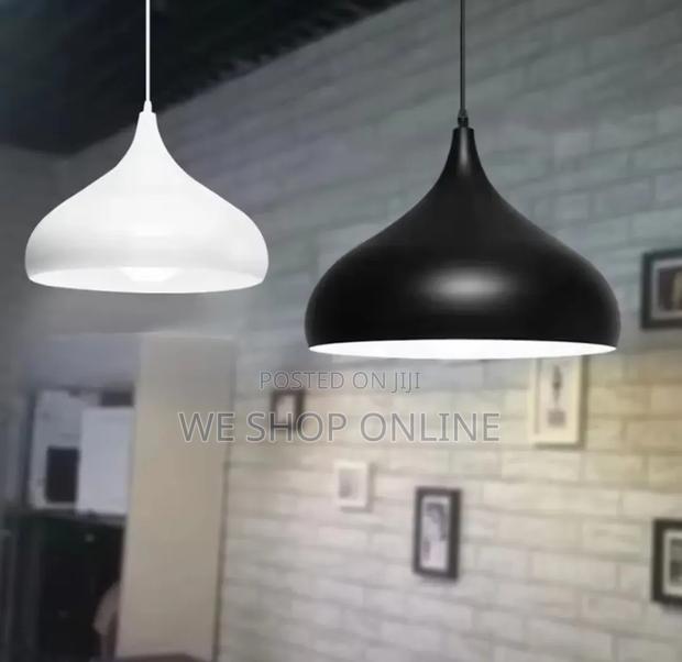 Retro Pendant Light Shade Black/White