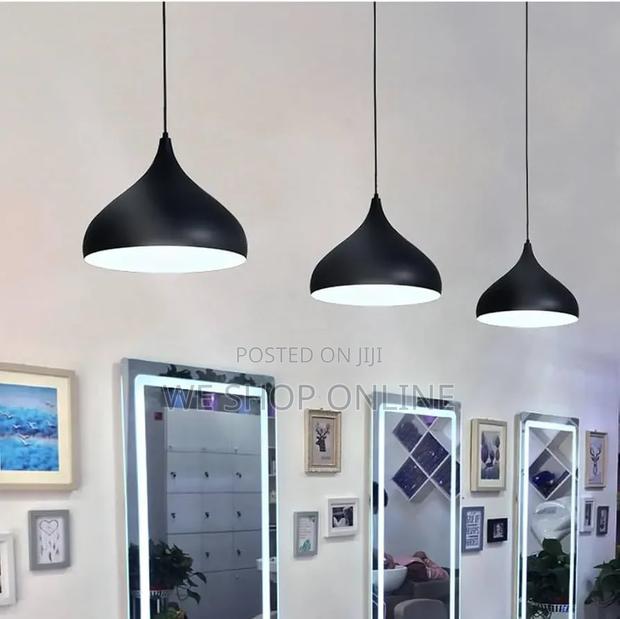 Retro Pendant Light Shade Black/White - thumbnail 4