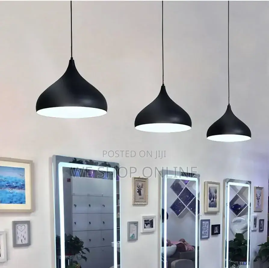 Retro Pendant Light Shade Black/White
