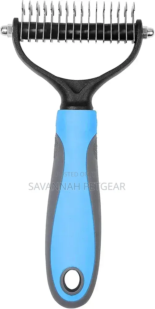 Professional Dematting Comb 2 Sided Hair Removal Brush for Dogs Cats