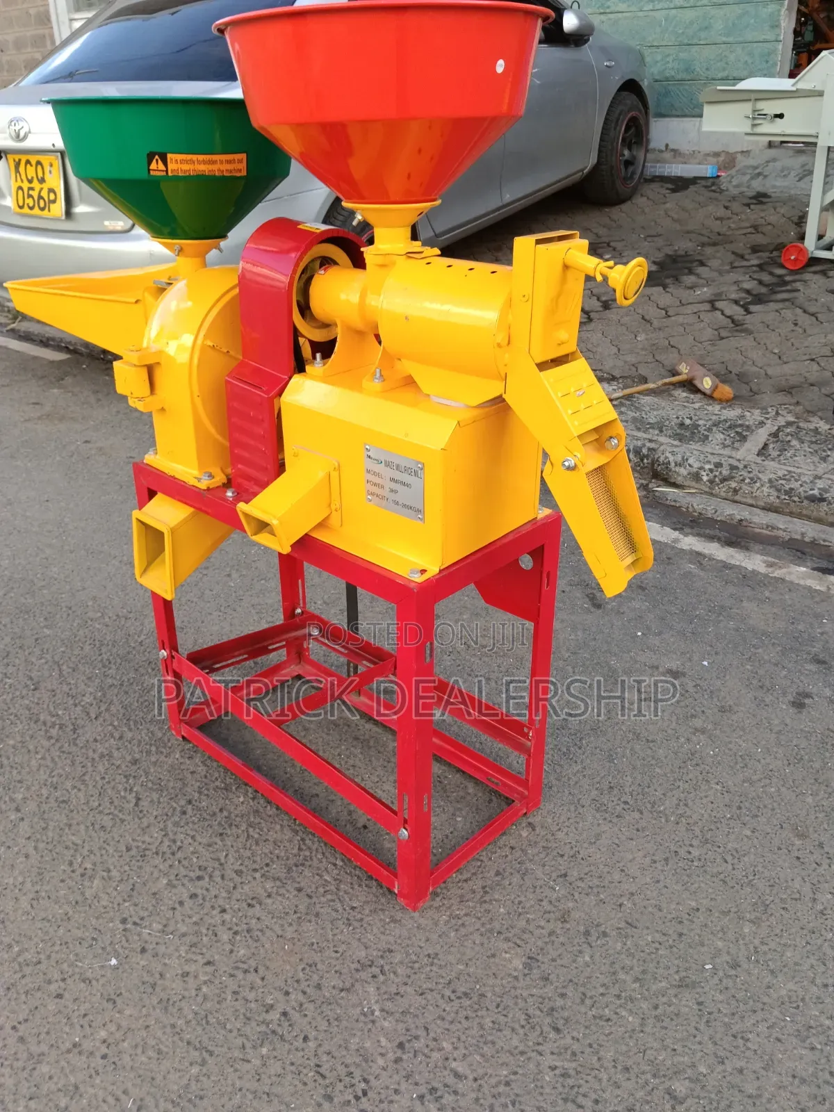 Both Maize and Rice Miller Machine