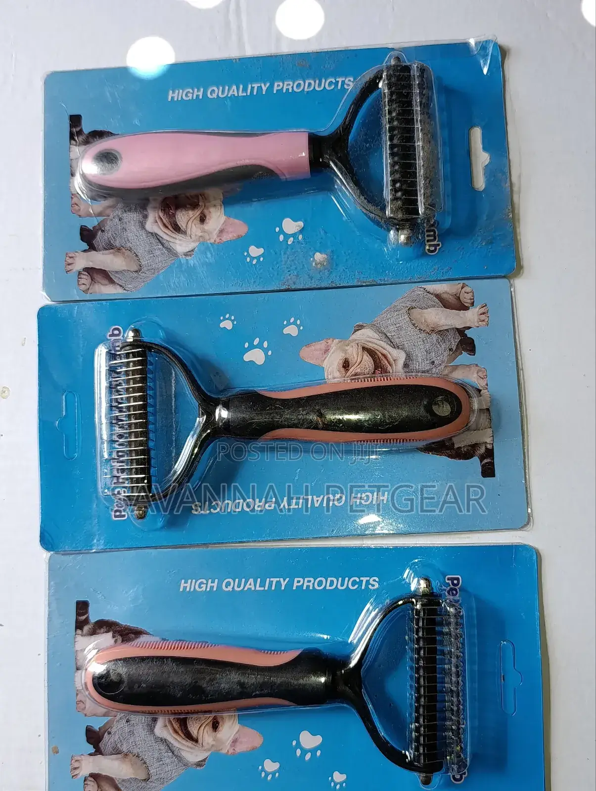 Dog Cat Grooming Rakes for Shedding Hair