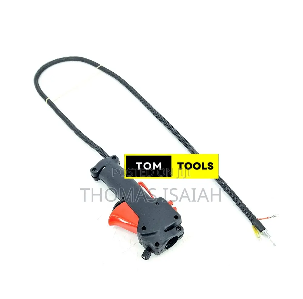 Throttle Handle With Cables for Backpack Brushcutter Grass Trimmer