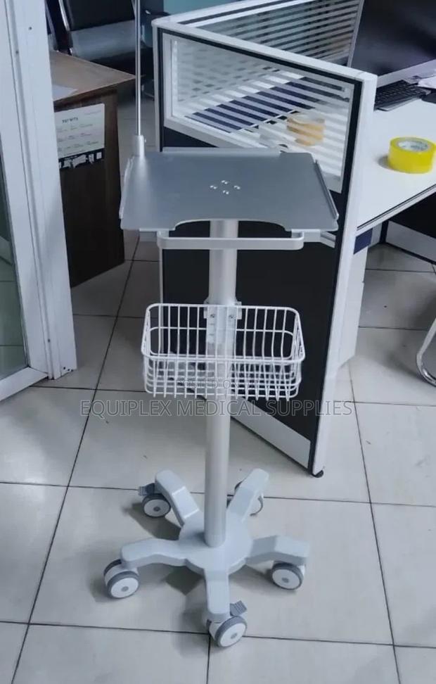 Imported Ecg Trolley / Ecg Stand (Sturdy Frame)