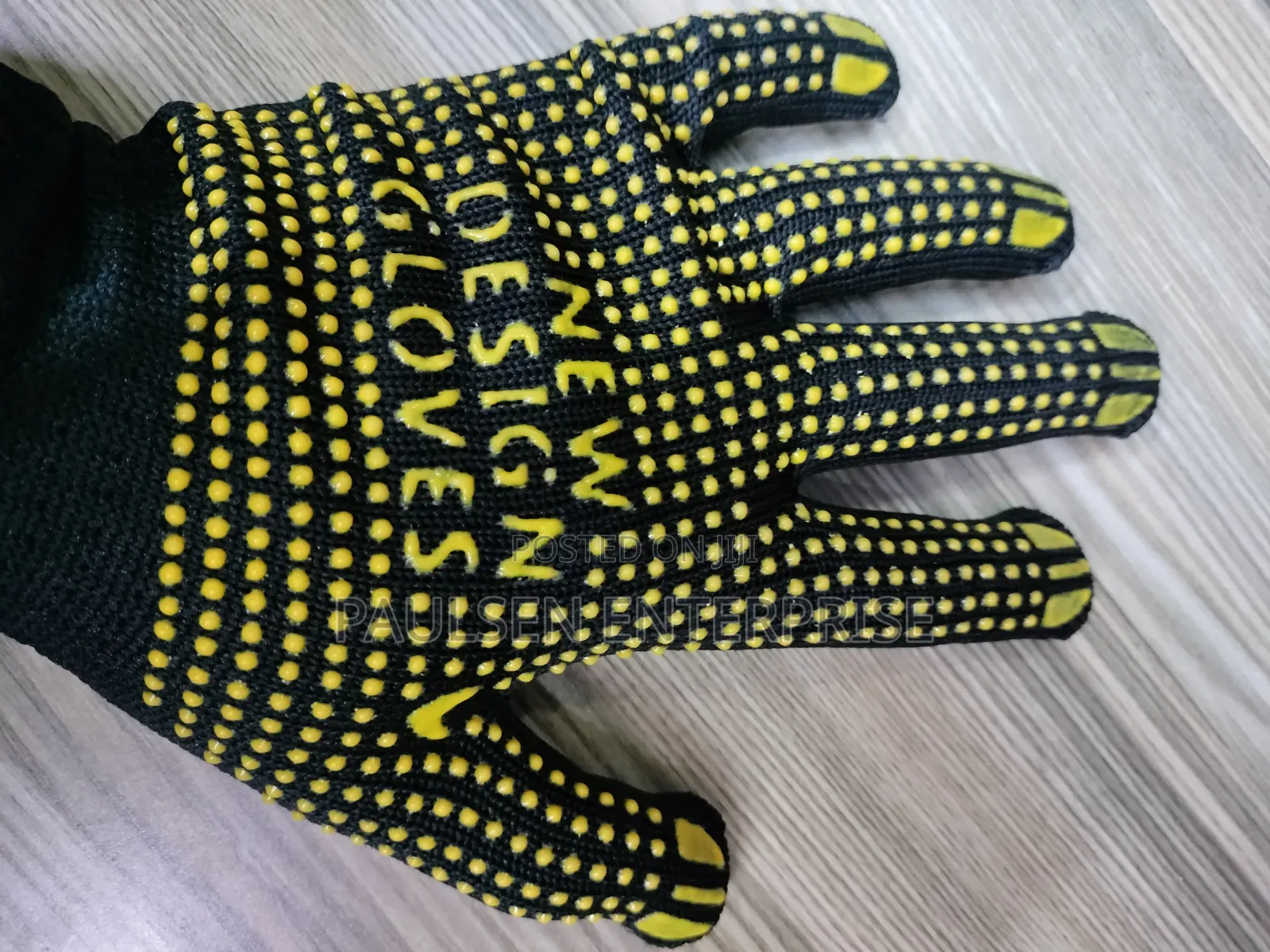 Pvc Dotted Cotton Knit Work Gloves