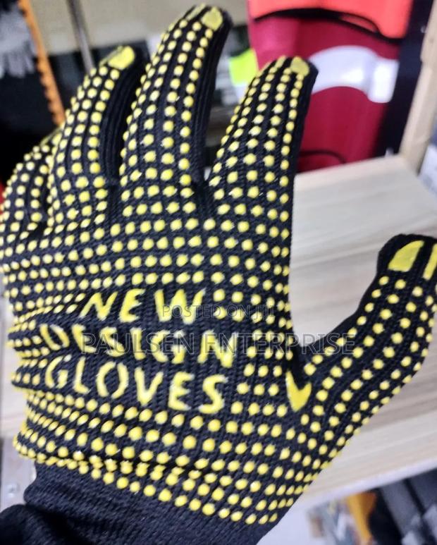 Pvc Dotted Cotton Knit Work Gloves - thumbnail 3