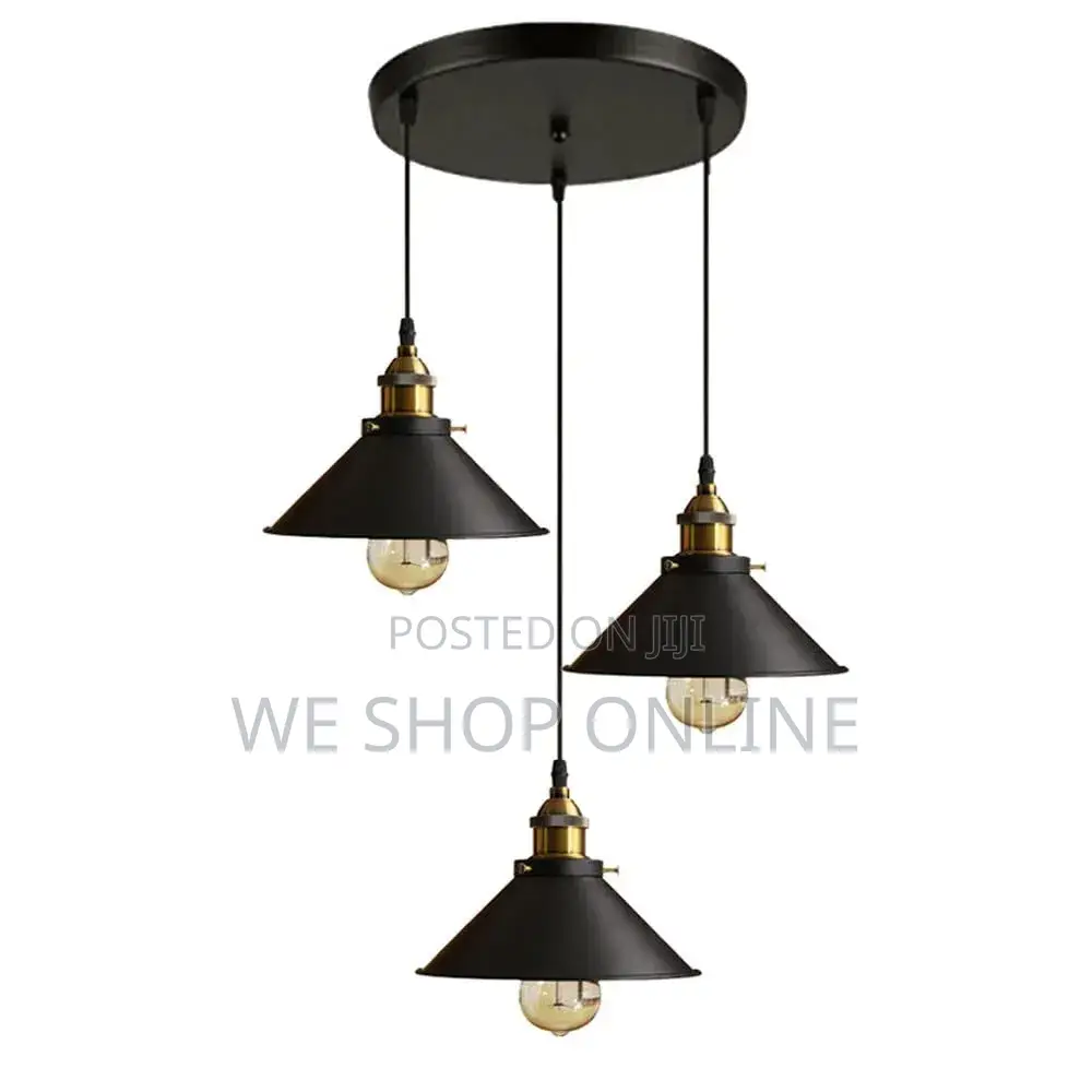 3pcs Vintage Pendant Lights