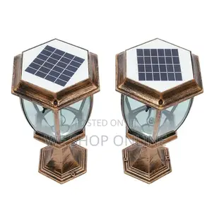 Solar Power Pillar Lights