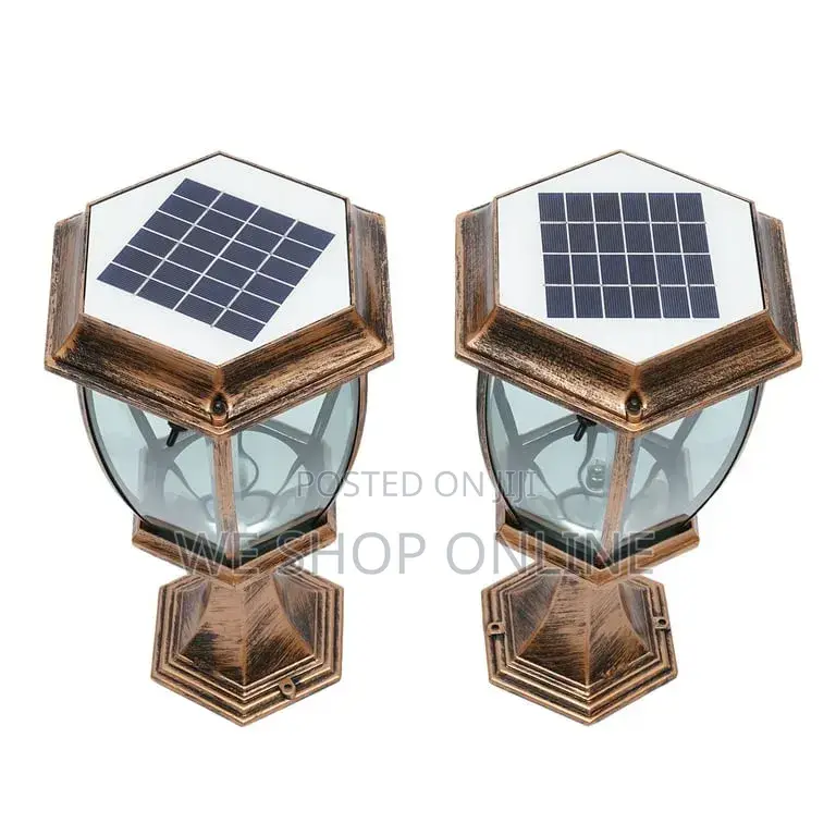 Solar Power Pillar Lights