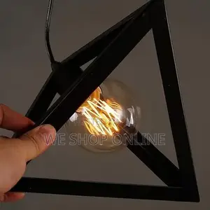 3pcs Triangle Pendant Lights