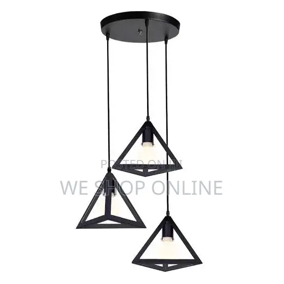 3pcs Triangle Pendant Lights