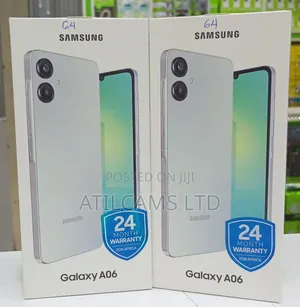 New Samsung Galaxy A06 64 GB Black