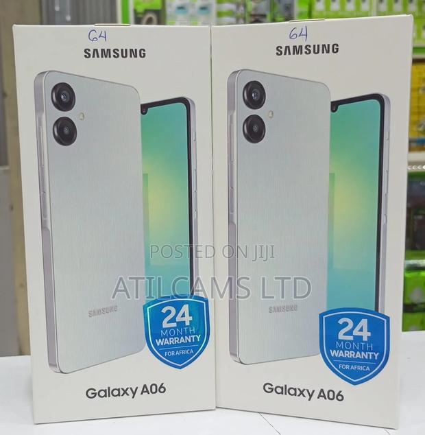 New Samsung Galaxy A06 64 GB Black