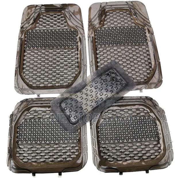 5_seater Smoked Theme Color Carpet Mats