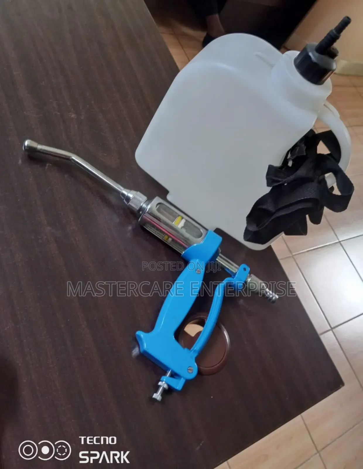 Automatic Metallic Gun 50 Ml Full Kit