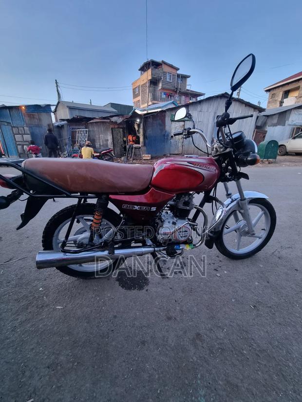 Bajaj Boxer 100 2017 Red - thumbnail 2