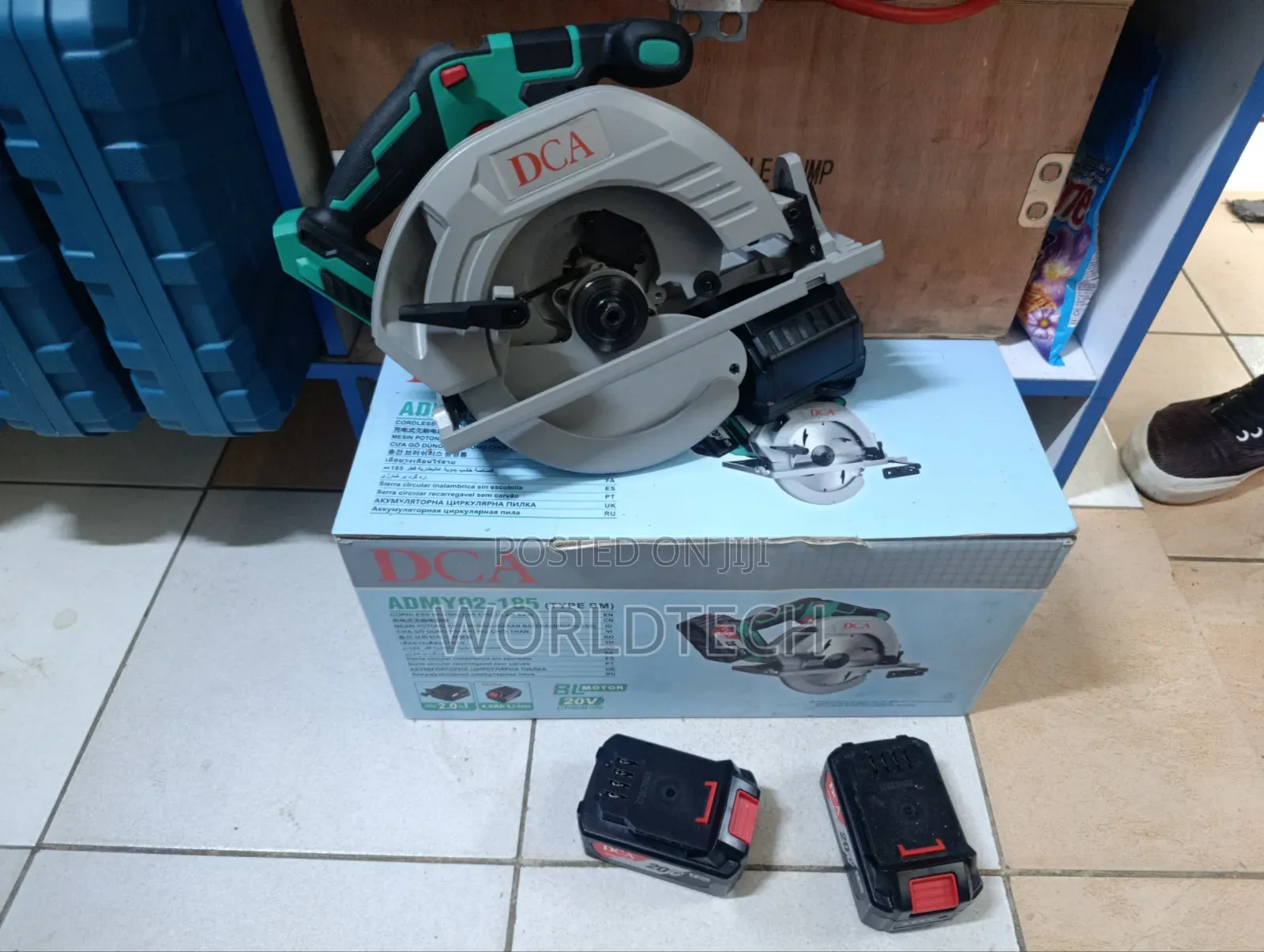 Dca 20v Cordless Circular Saw/7" Dca Rechargeable Circular Saw