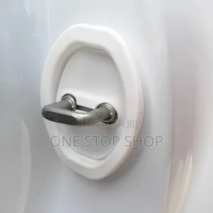 4pcs White Door Lock Buckle Waterproof Door Shock Absorbers