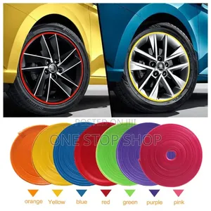 Decorative Strips Designed for Car Wheel Hubs Rim Protector