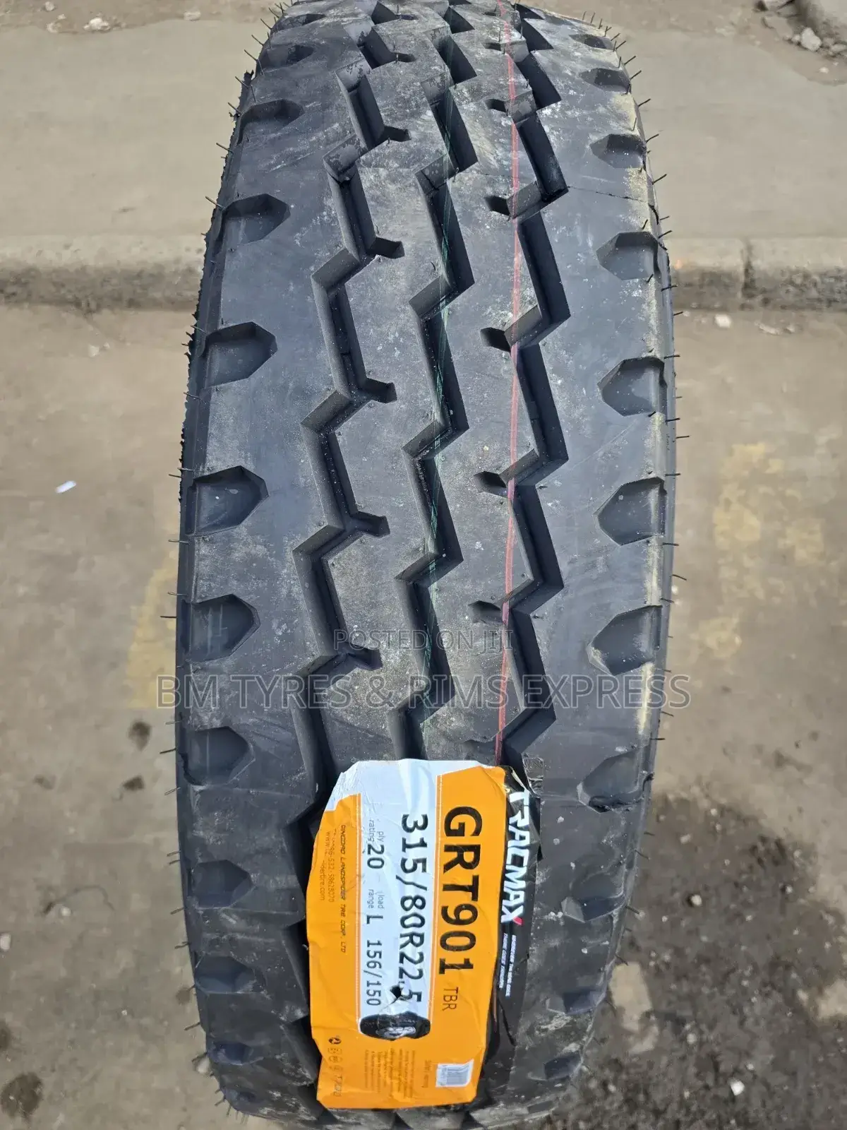 315 /80 R22. 5 Trackmax Tyres (Allposition)