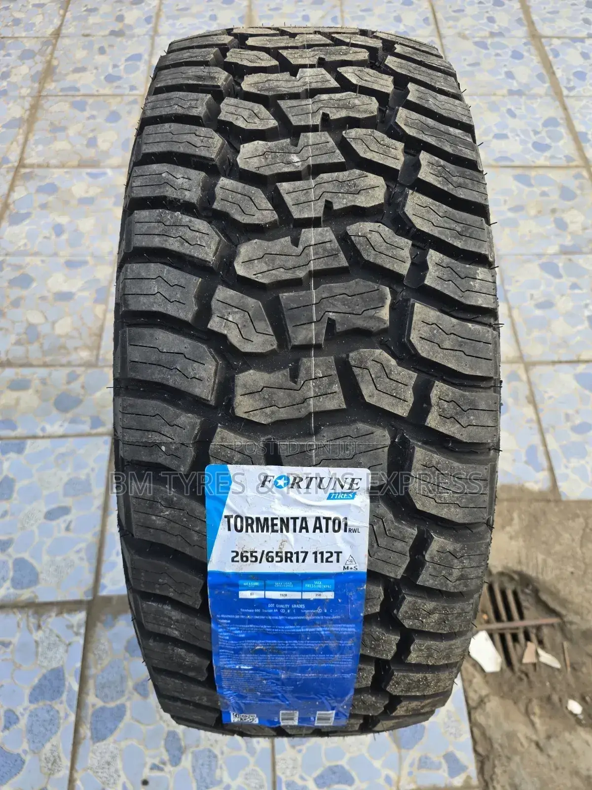 265 /65 R17 Fortune Tyres (Tormenta) 02.