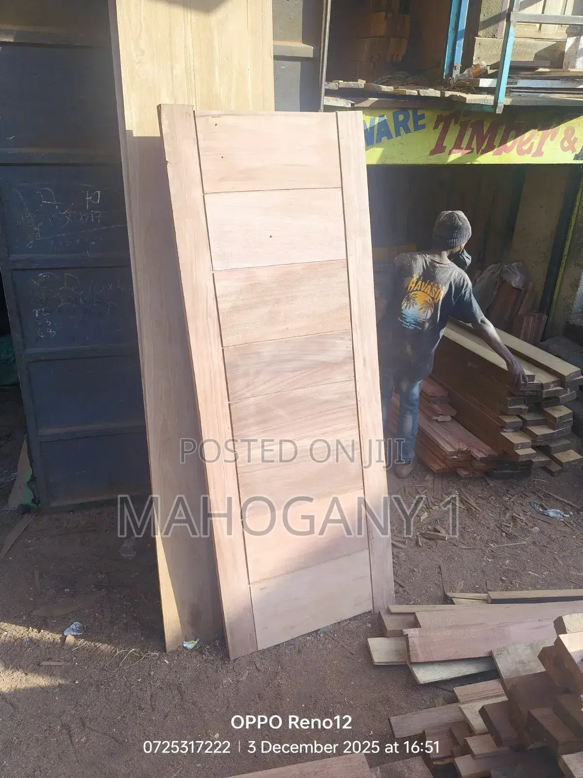 Security Mahogany Doors
