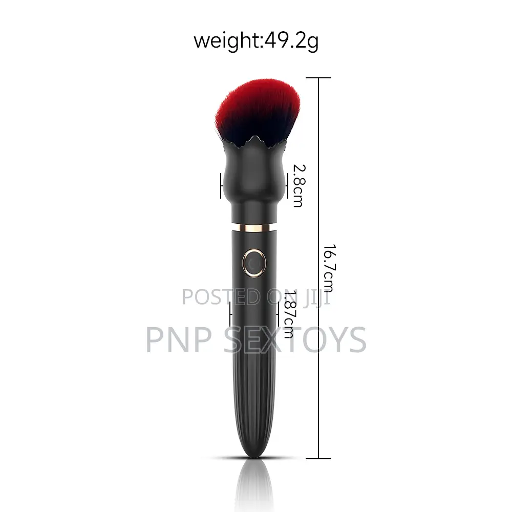 Discrete Make-Up Brush Bullet Vibrator