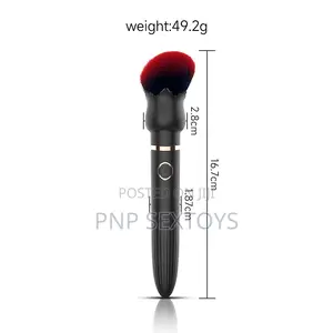 Discrete Make-Up Brush Bullet Vibrator