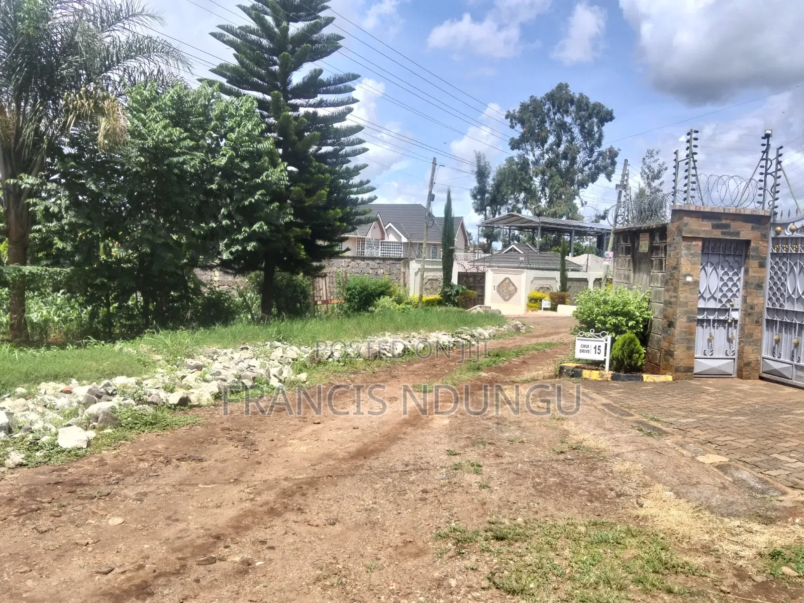 1/4 Acre Residential Land 1 Km Off Kiambu Road.